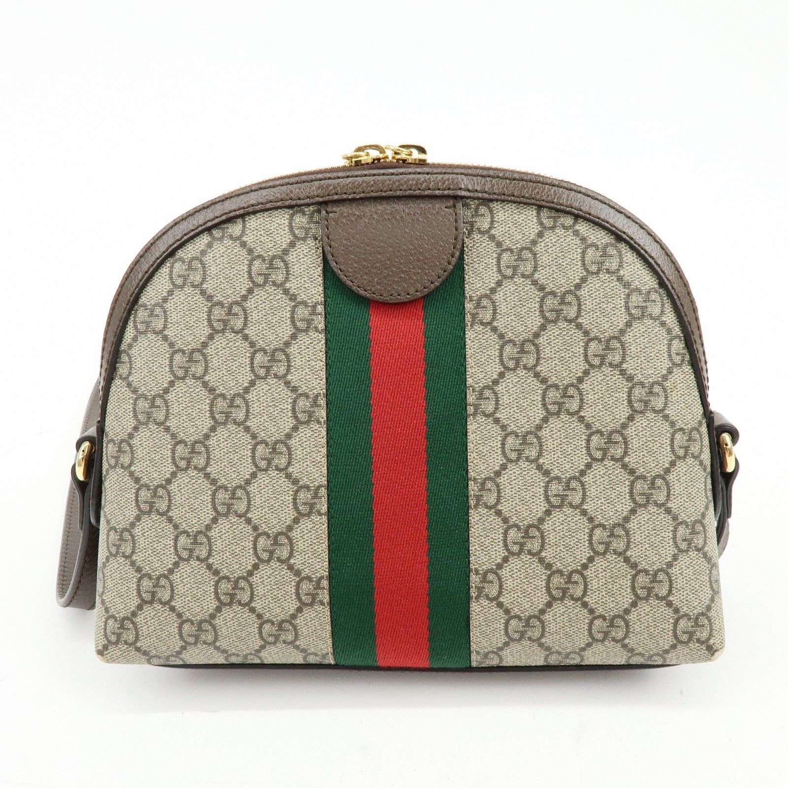 GG Supreme Small Ophidia Dome Shoulder Bag — view 2