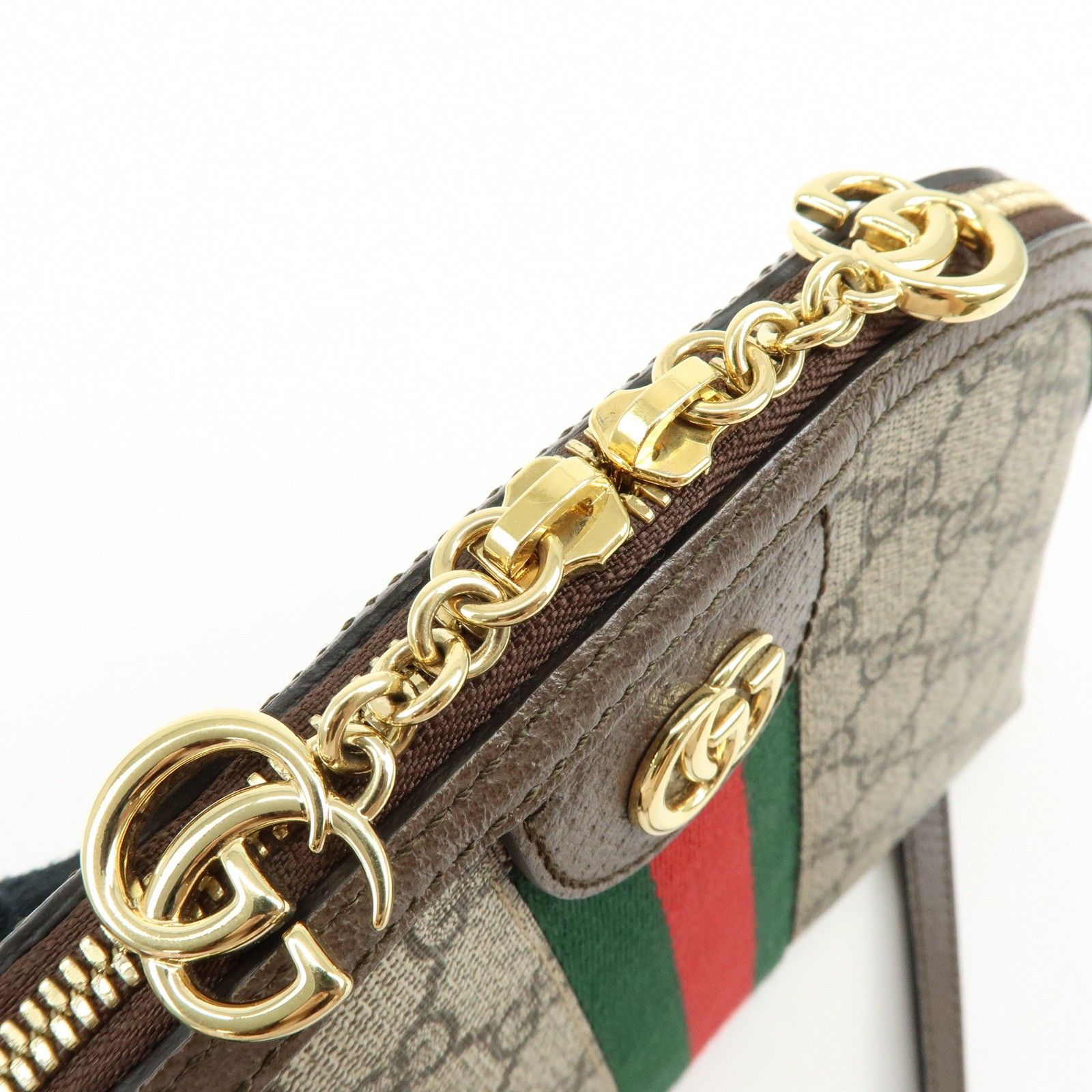 GG Supreme Small Ophidia Dome Shoulder Bag — view 19