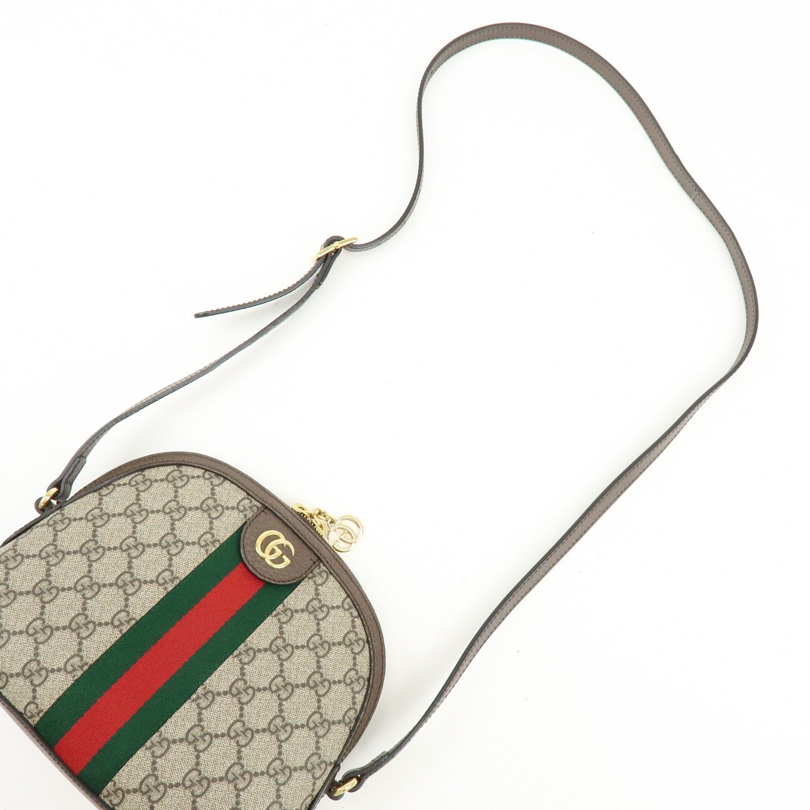 GG Supreme Small Ophidia Dome Shoulder Bag — view 6