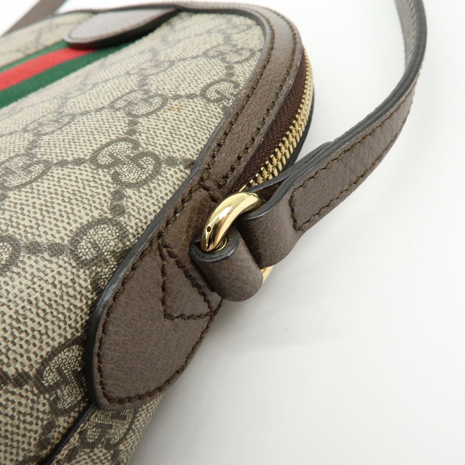 GG Supreme Small Ophidia Dome Shoulder Bag — view 9