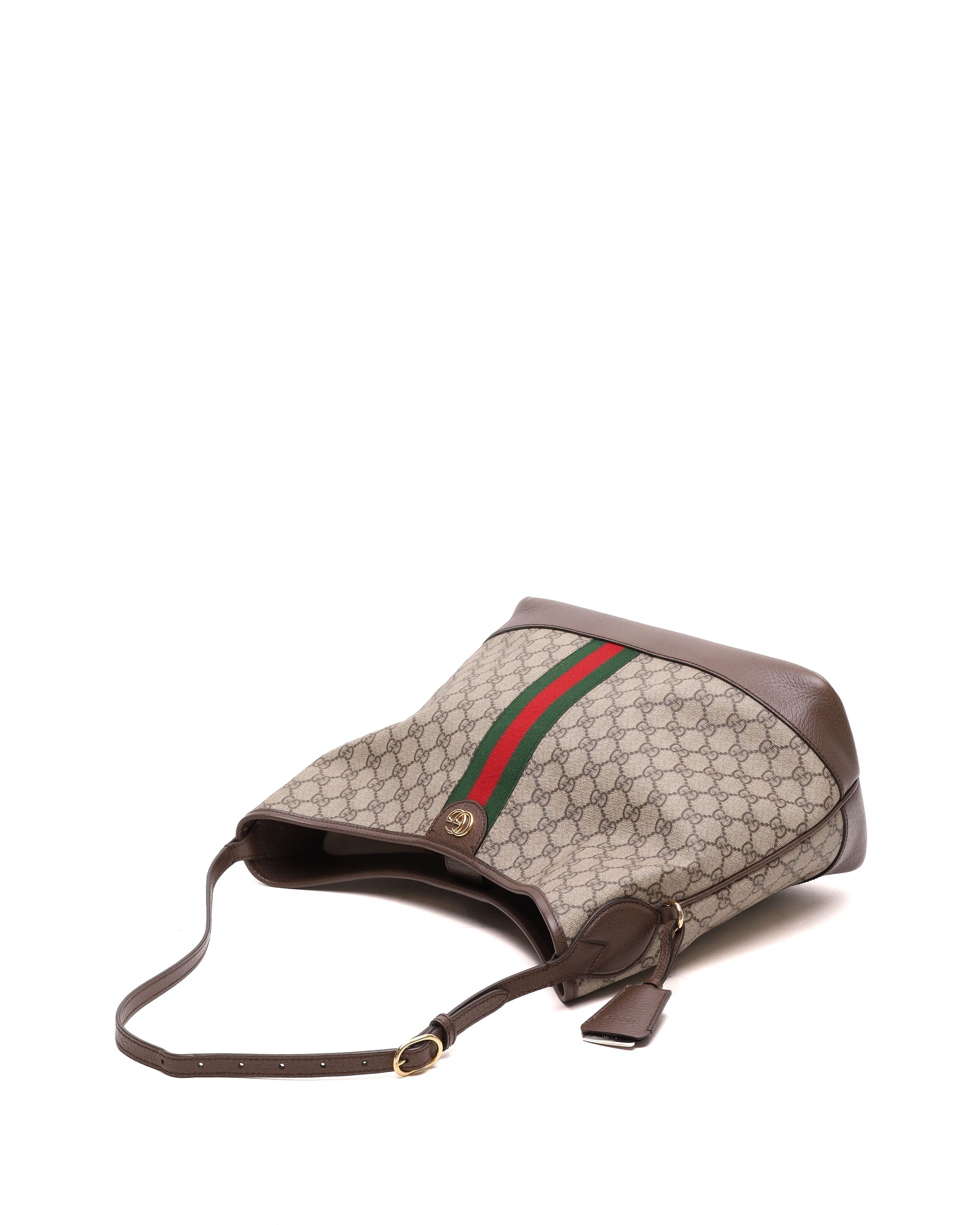 GG Ophidia Web Hobo Bag — view 4
