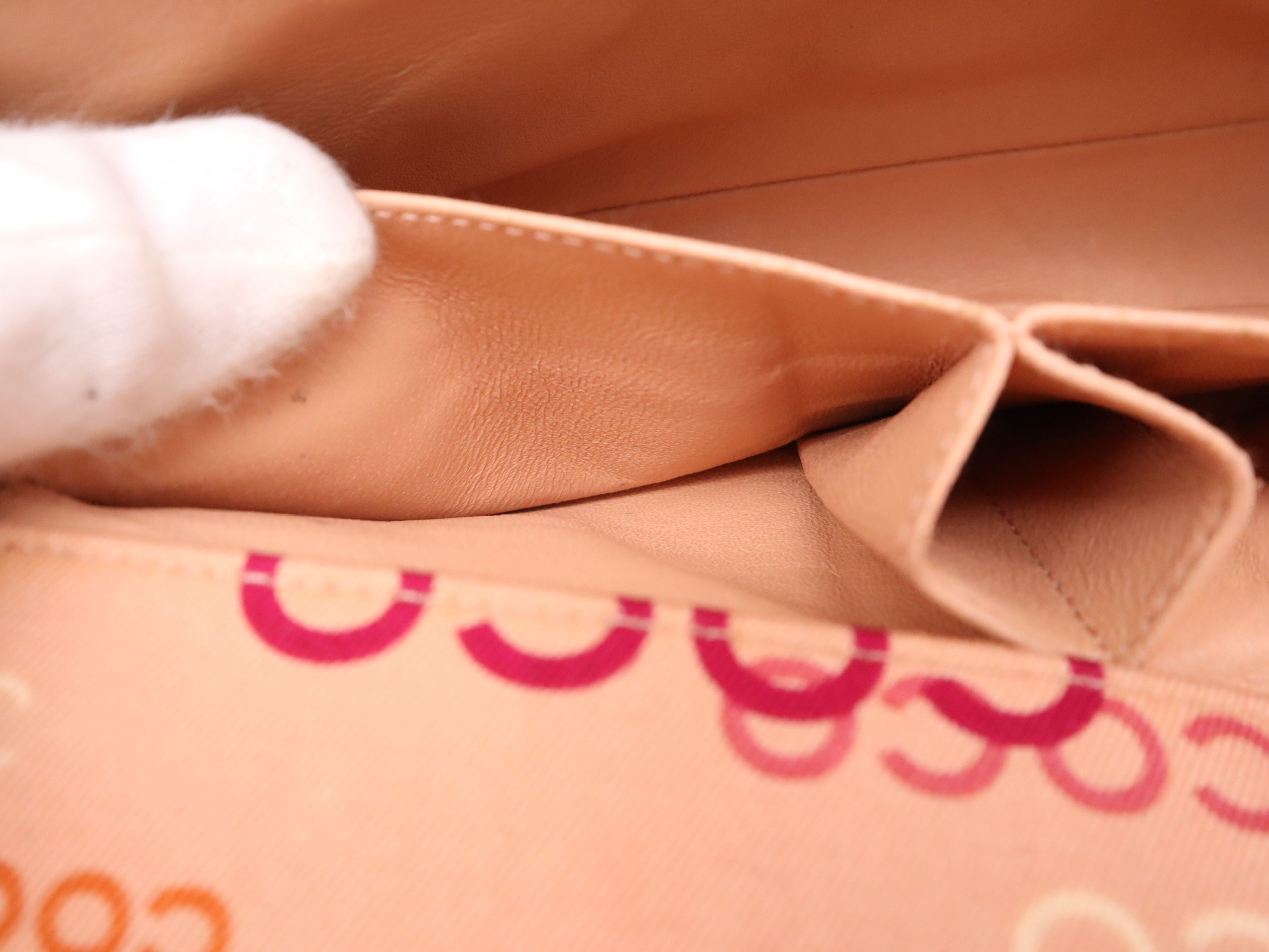 Pink Canvas Coco East West Chocolate Bar Shoulder Bag — view 11
