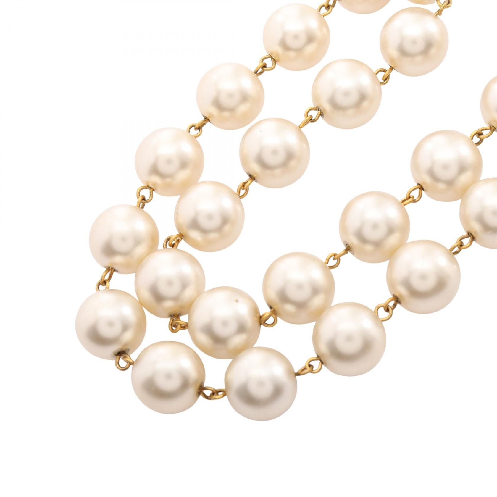 Artificial Pearl, Gold — view 2
