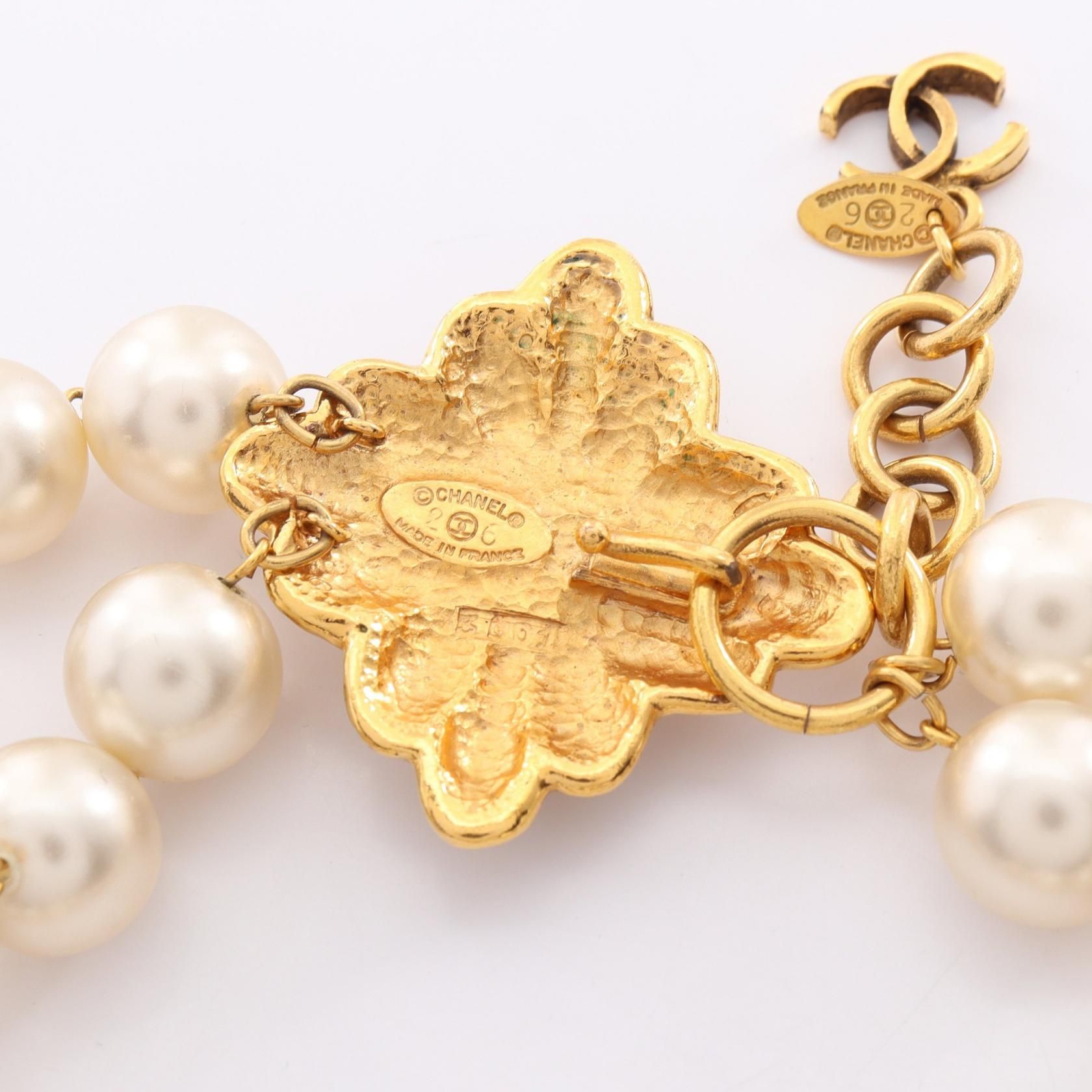 Artificial Pearl, Gold — view 3