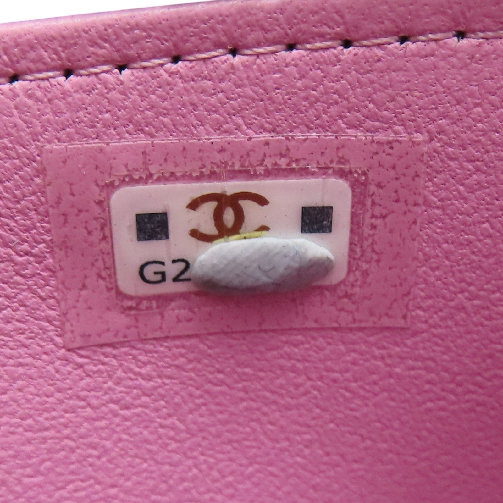 Classic Top Handle Vanity Case with Pink and Purple Leather Accents w/GHW — view 9
