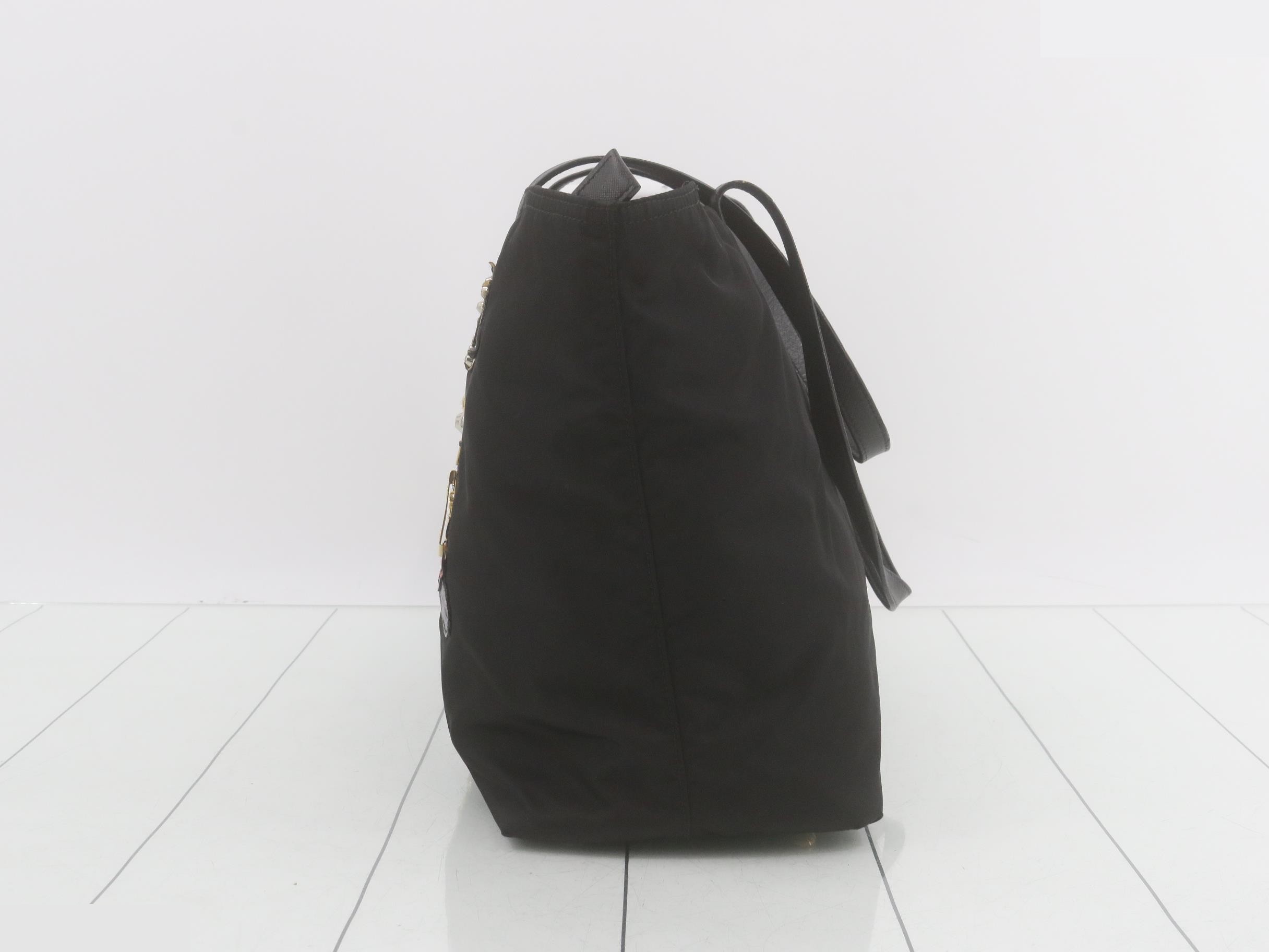 Other line bags/tote bags nylon black robot — view 3