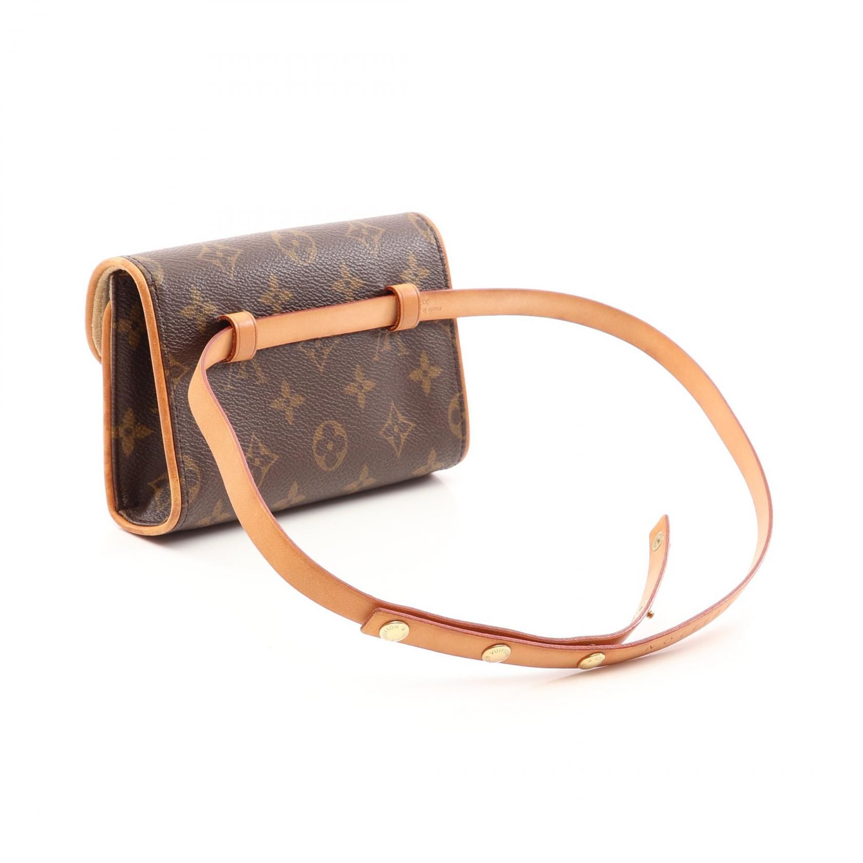 Pochette Florentine - With Bouton Press (xs) Brown Waist Bag Body Bag M 51855 — view 2