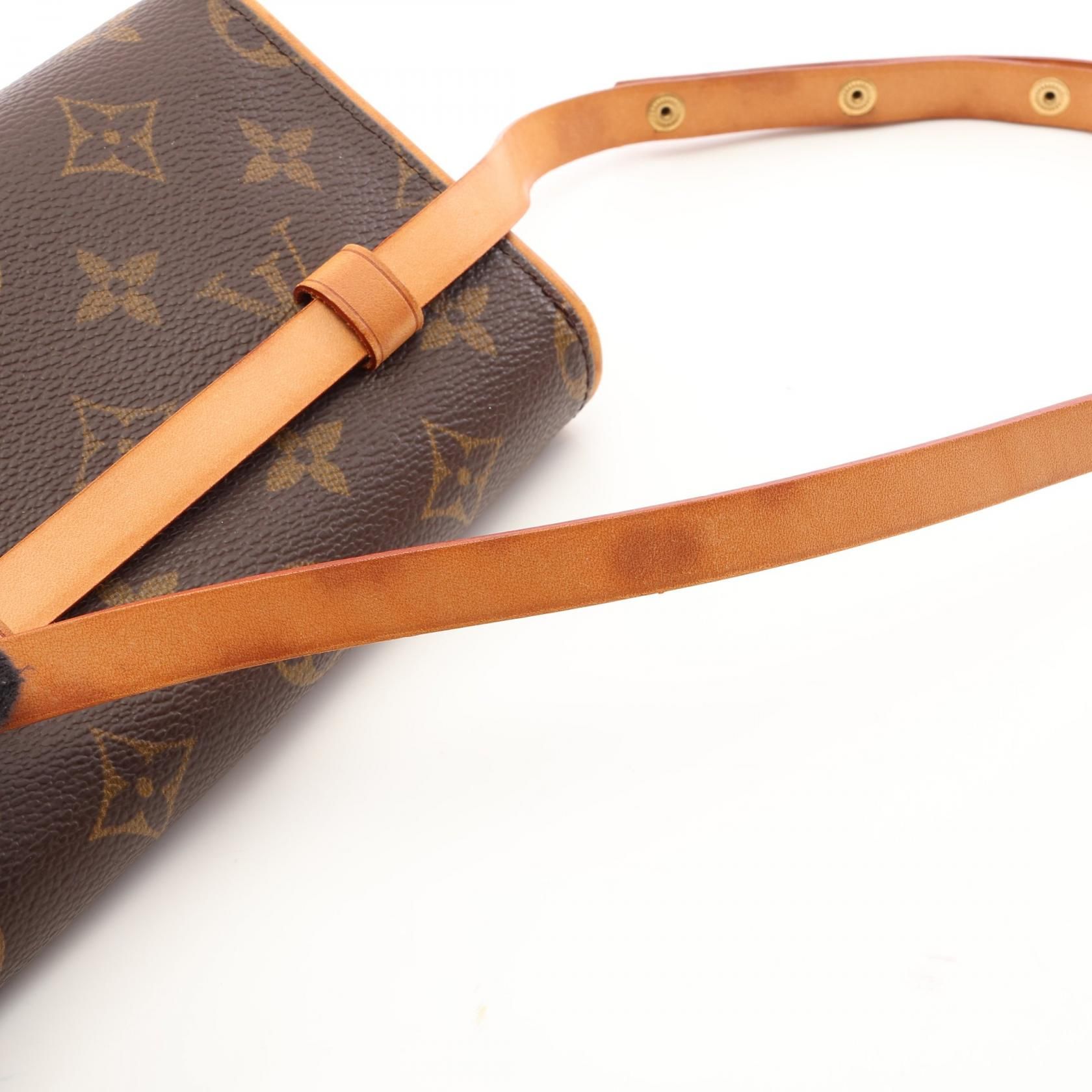 Pochette Florentine - With Bouton Press (xs) Brown Waist Bag Body Bag M 51855 — view 9