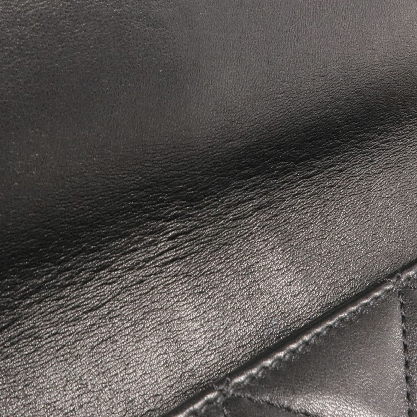 Retro Label Flap Shoulder Bag, Black — view 16