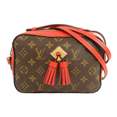Monogram Saintonge Hand-turned Shoulder And Back Bag Brown Red 2way Shoulder Bag M 43556, Brown