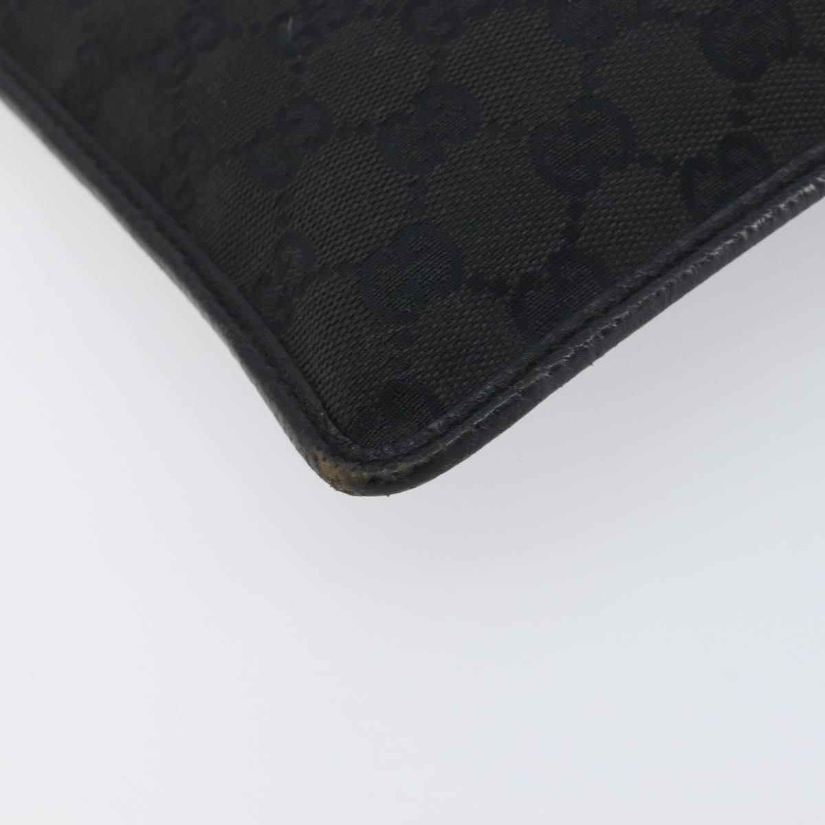 GG Monogram Messenger Crossbody Bag Black — view 14
