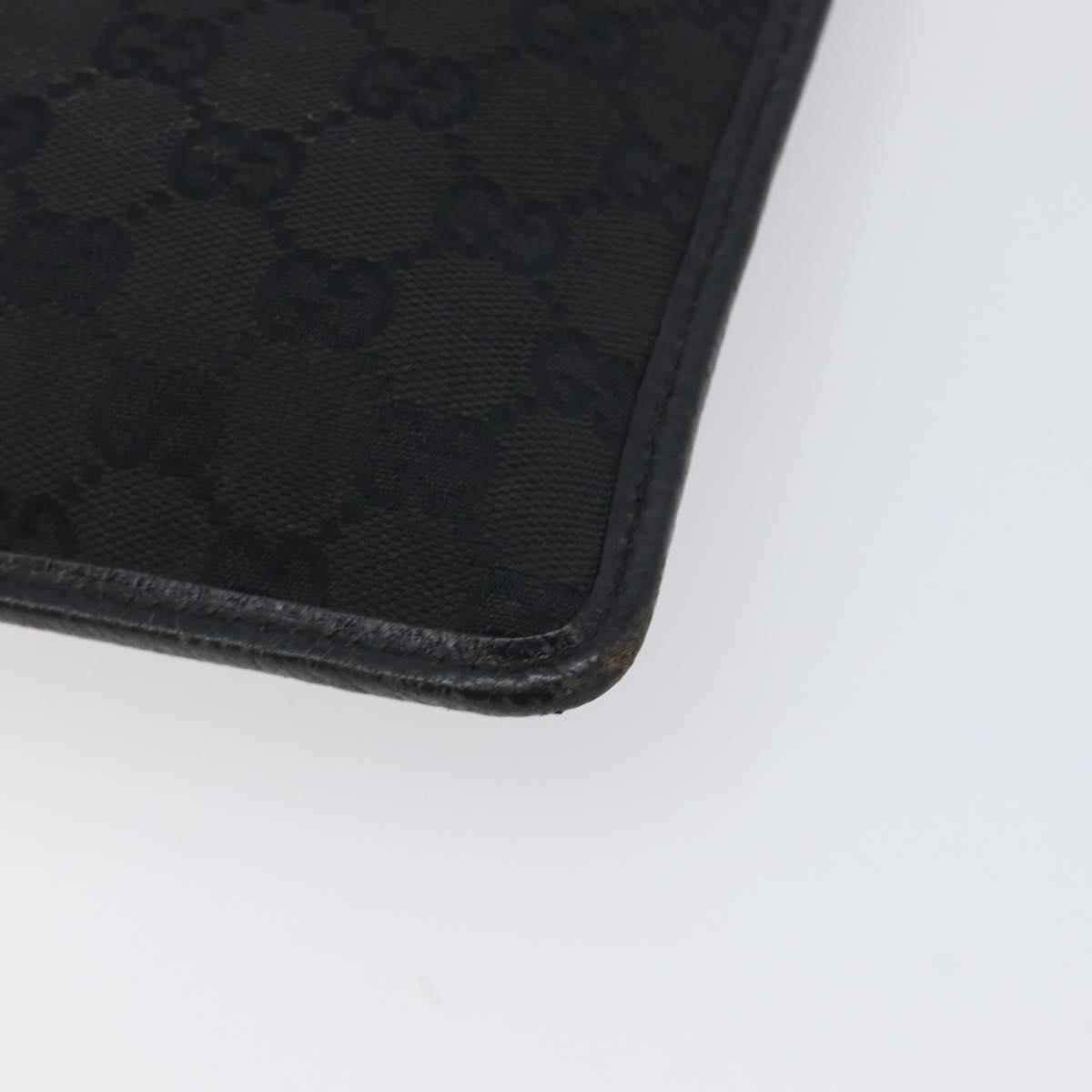 GG Monogram Messenger Crossbody Bag Black — view 15