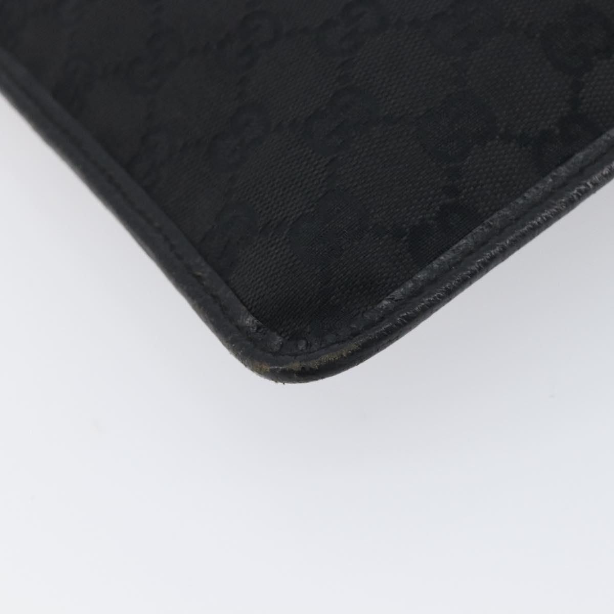 GG Monogram Messenger Crossbody Bag Black — view 16