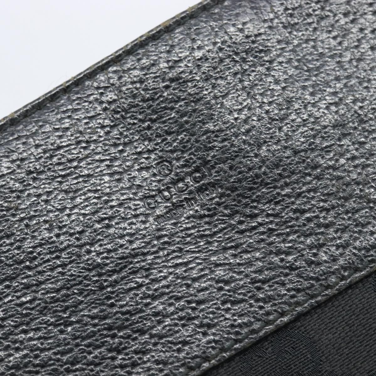 GG Monogram Messenger Crossbody Bag Black — view 17