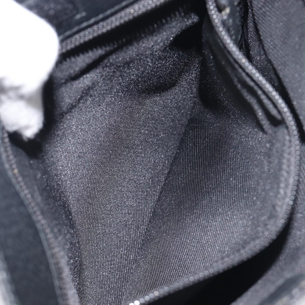 GG Monogram Messenger Crossbody Bag Black — view 22