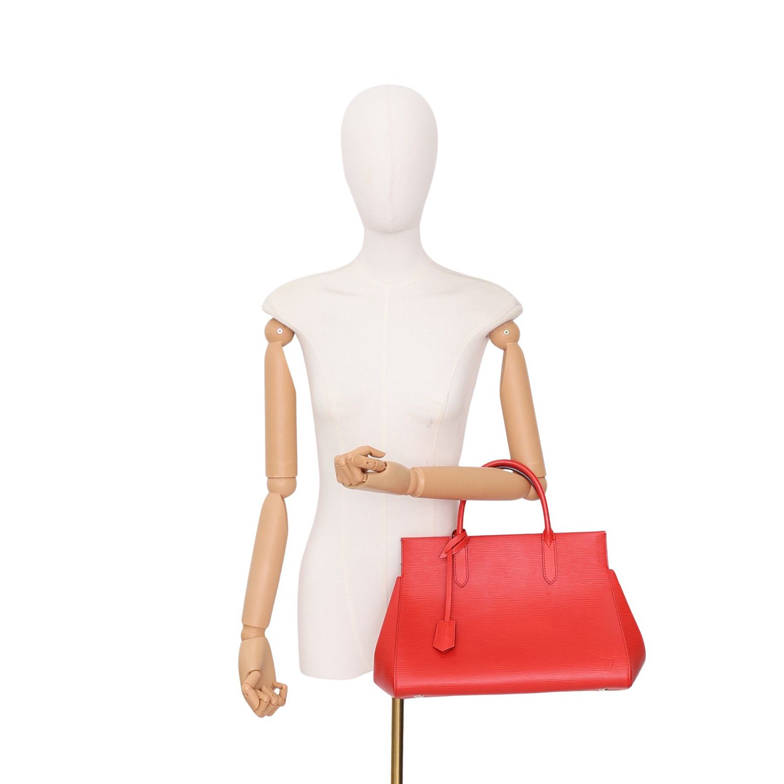 Red Epi Leather Marley MM (Missing Strap) — view 6