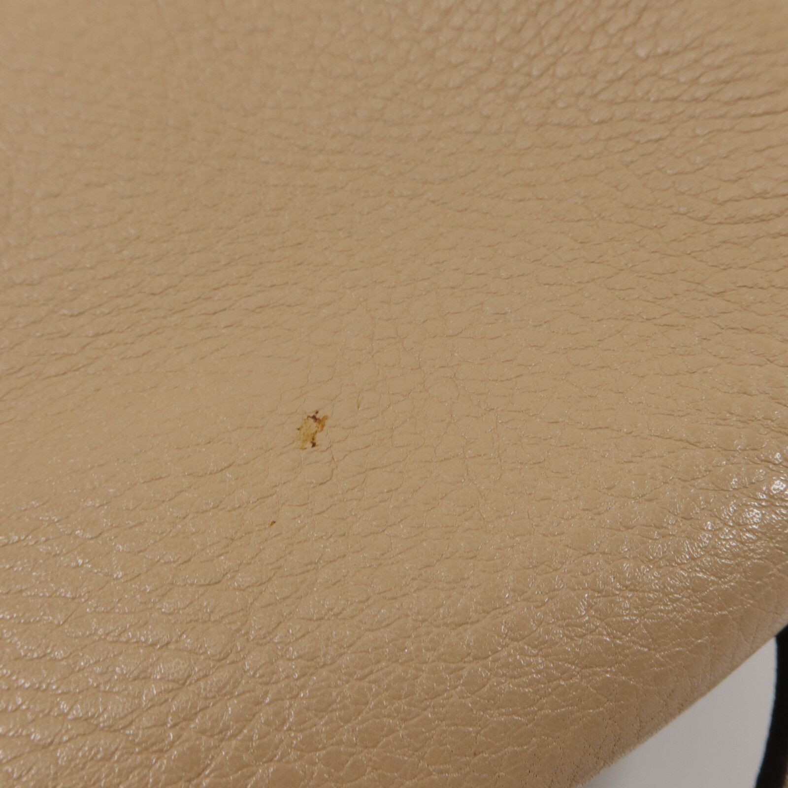 Beige Calfskin Front Flap Bag — view 17