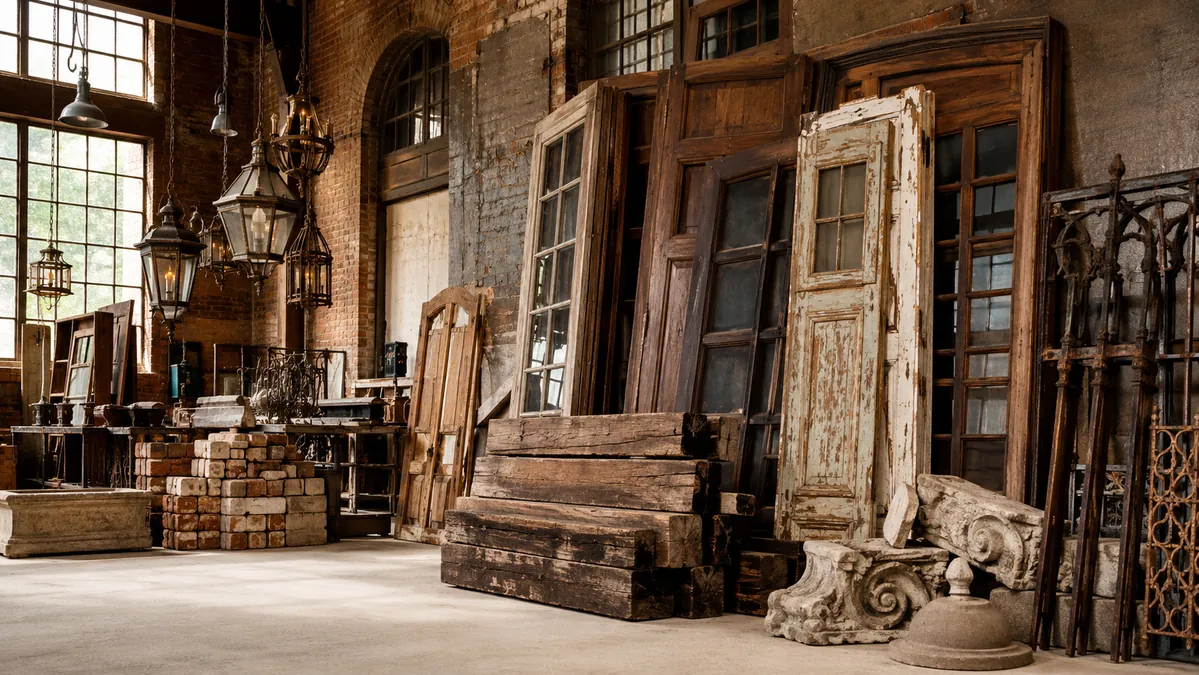 Architectural Salvage: The Complete Guide to Reclaimed Building Materials