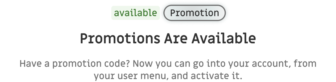 promotion