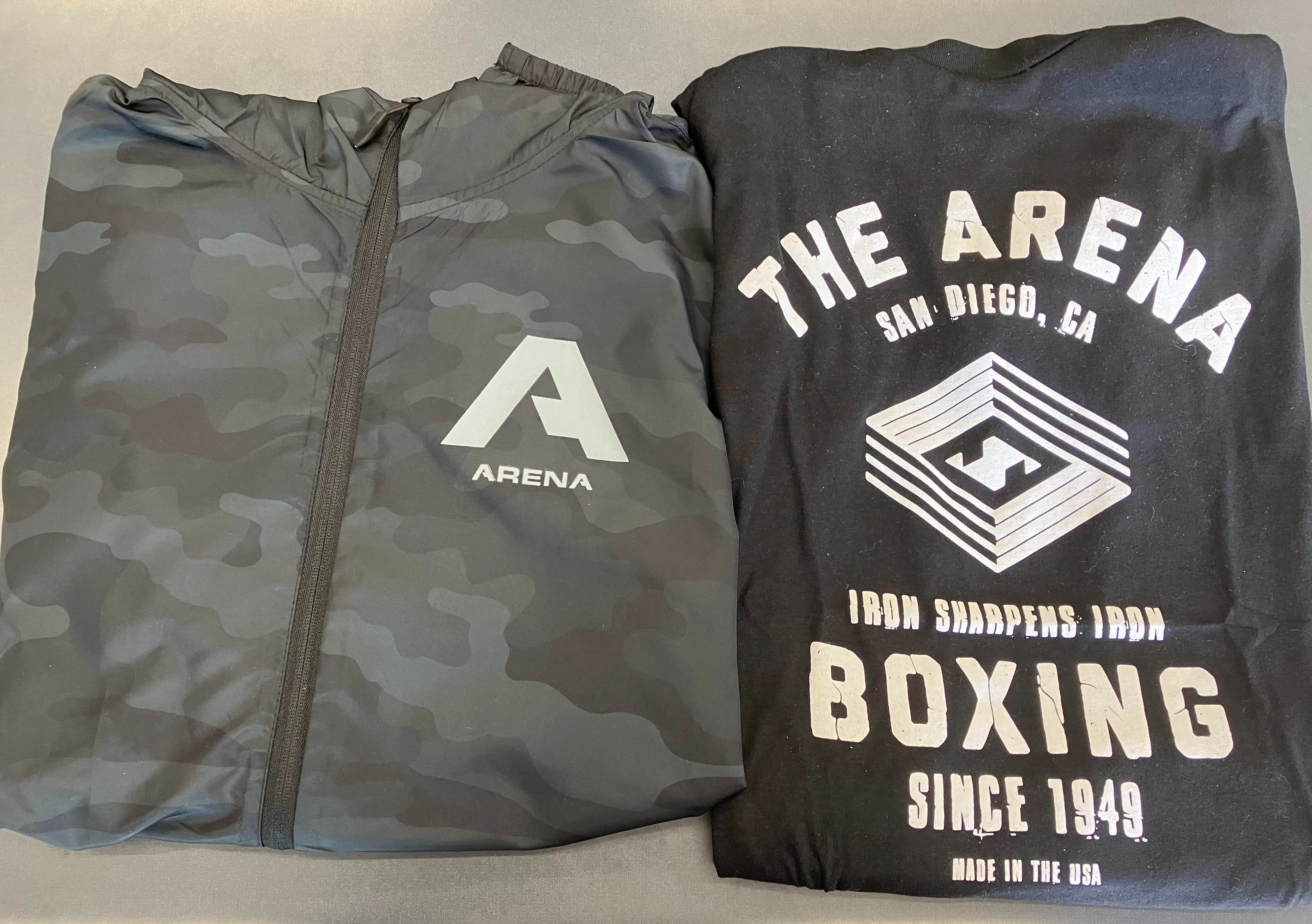 Arena Boxing Shirt And Windbreaker