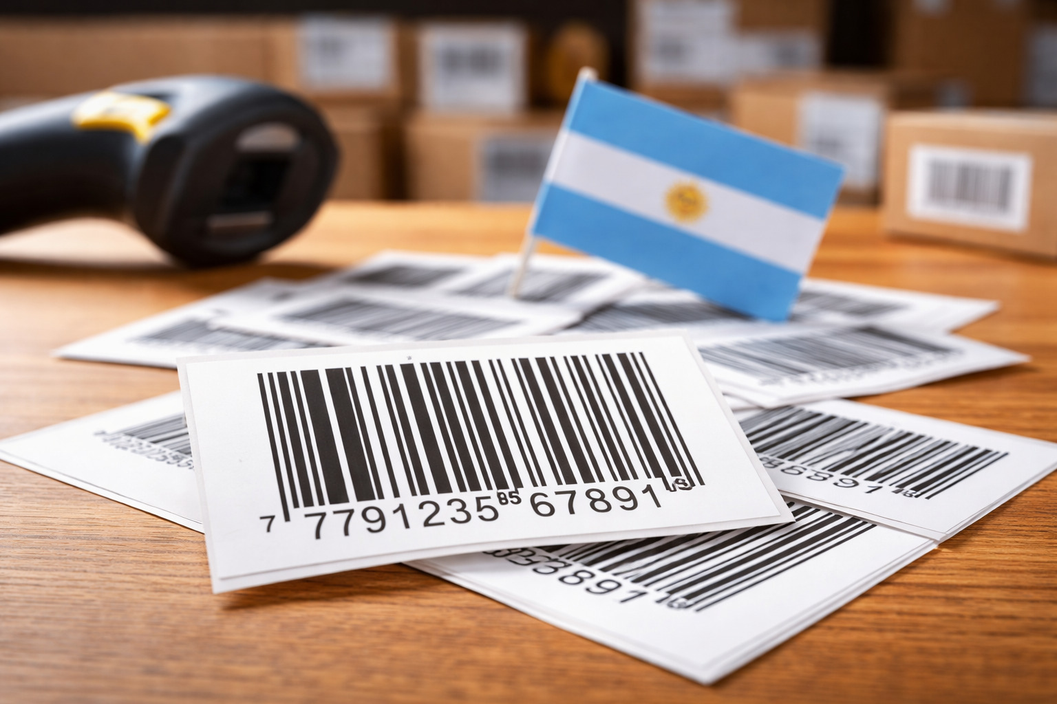 Códigos de Barras EAN-13: Cómo Obtenerlos en Argentina