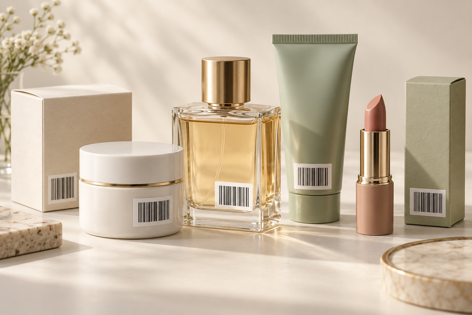 Códigos de barras para perfumes y cosméticos