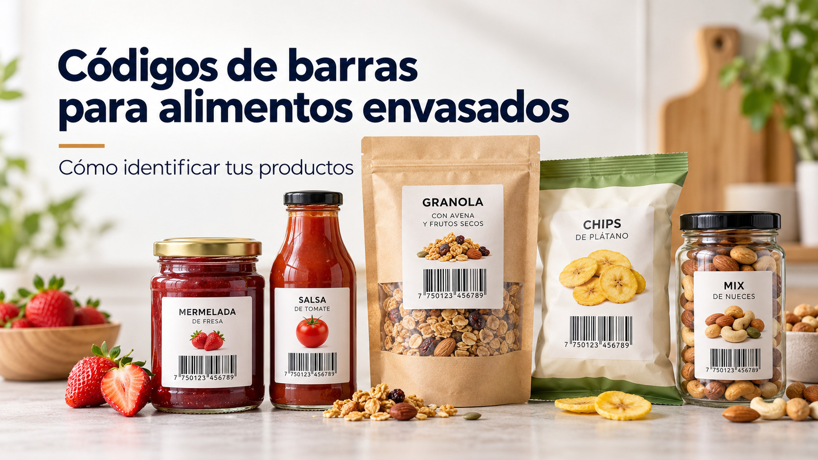 Códigos de barras para alimentos envasados: cómo obtenerlos en Argentina