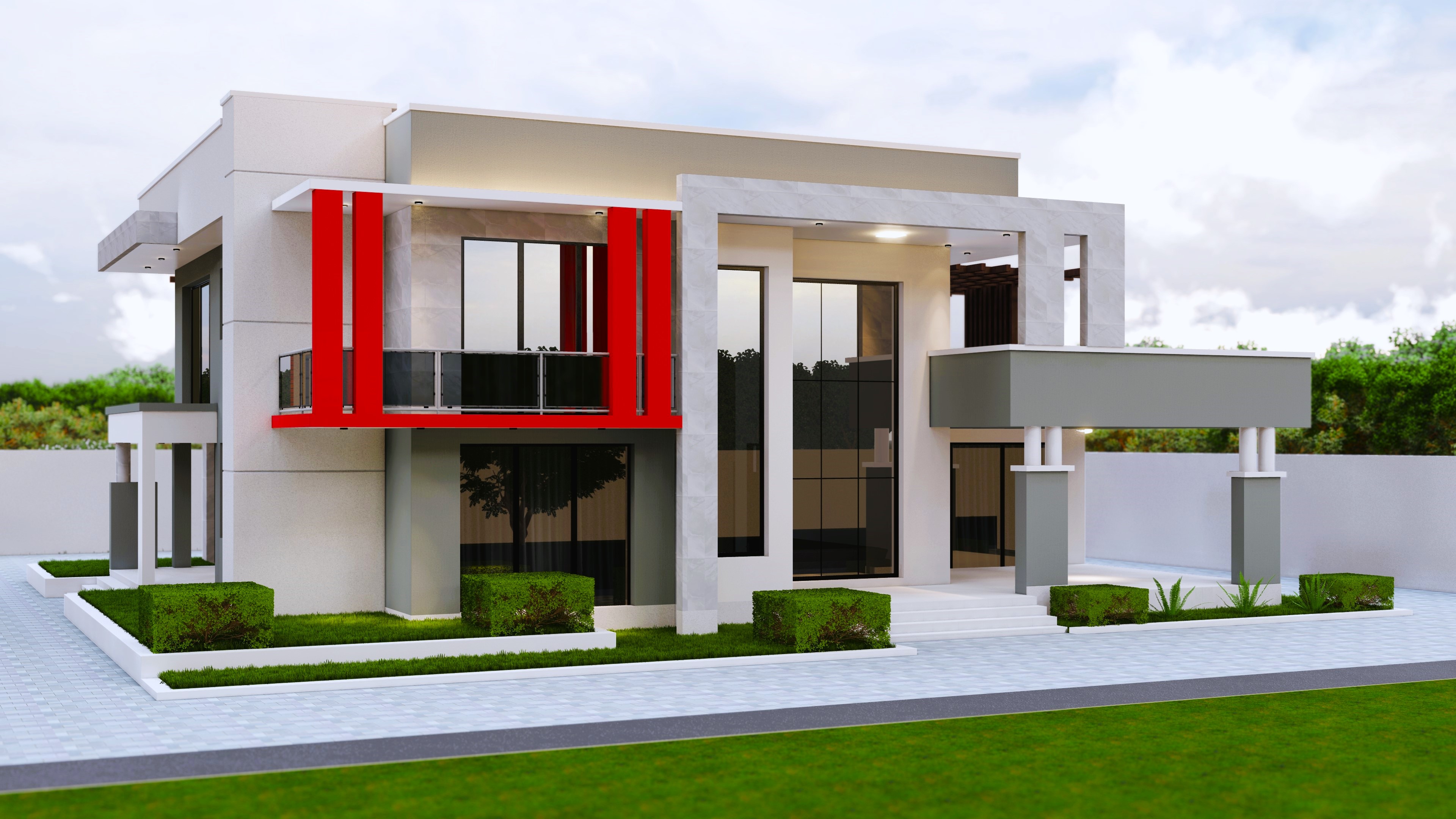 Lakeside Contemporary Retreat