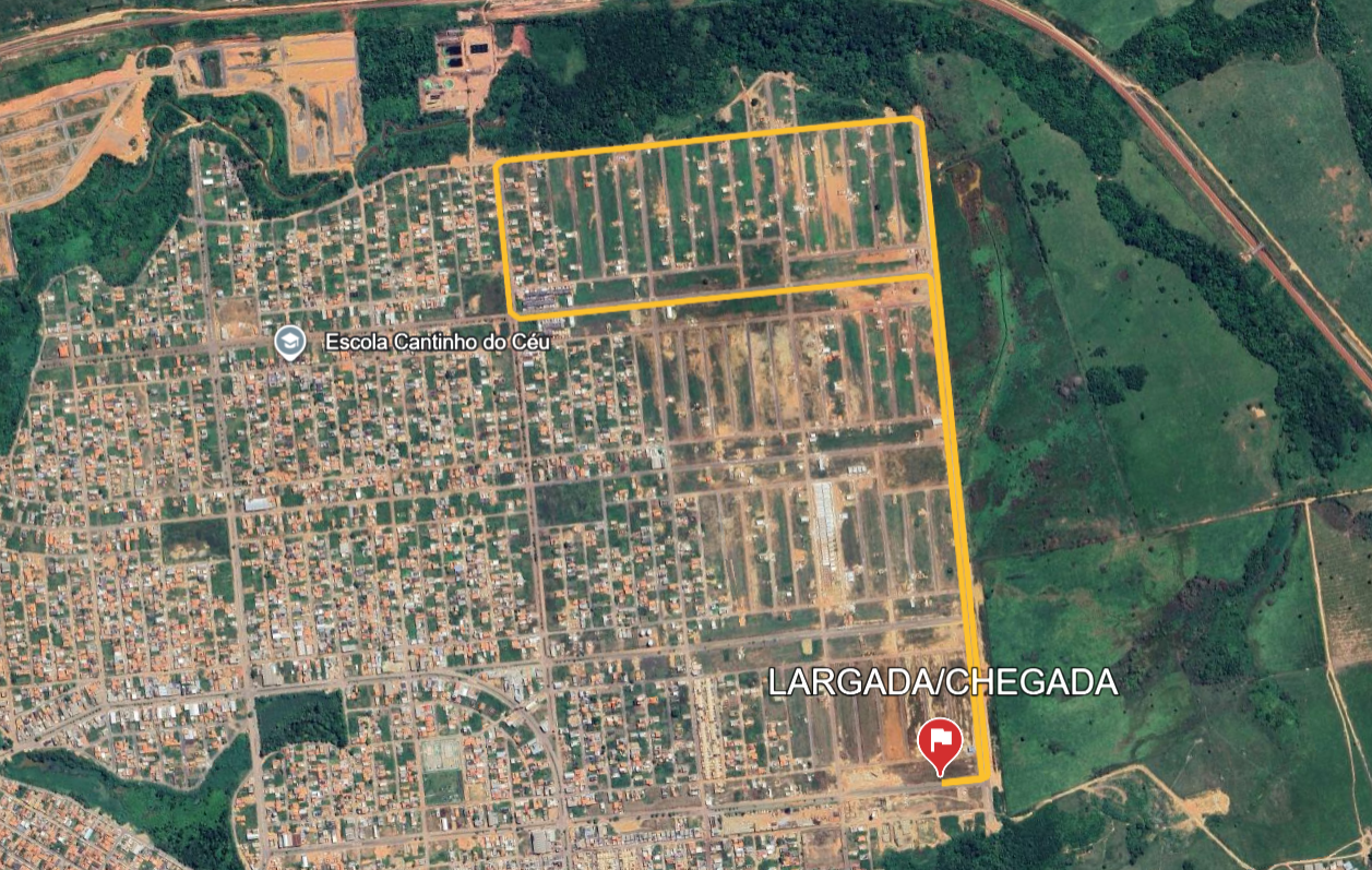 MAPA DE PERCURSO - 5KM 