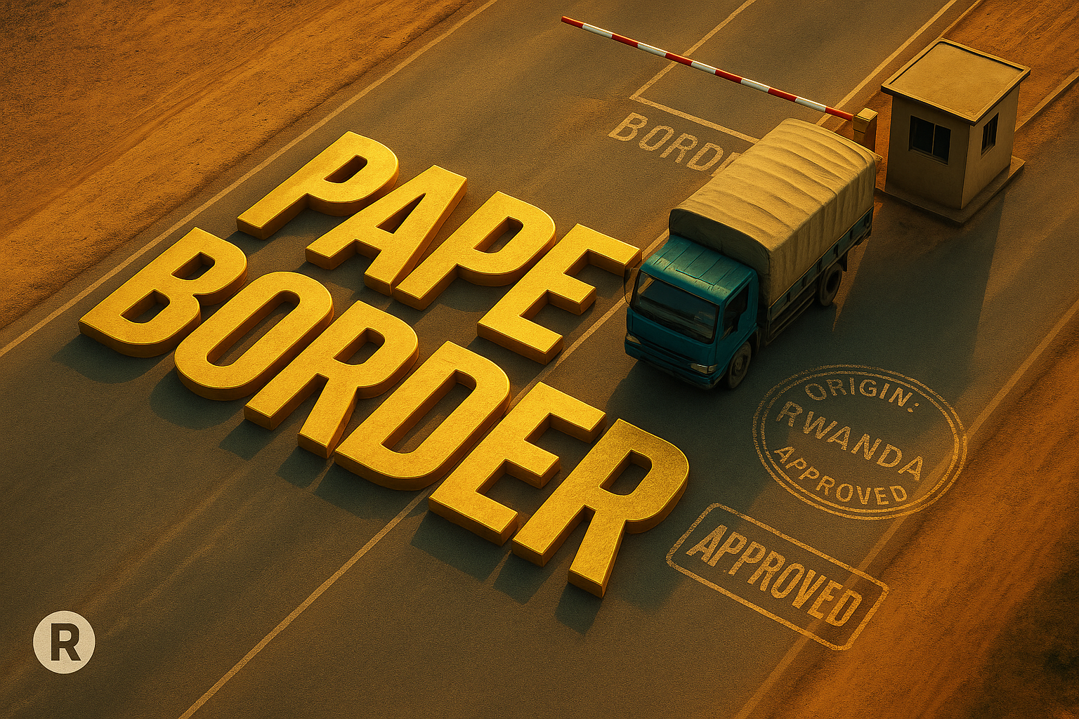 This truck left Congo. On paper, it didn't.