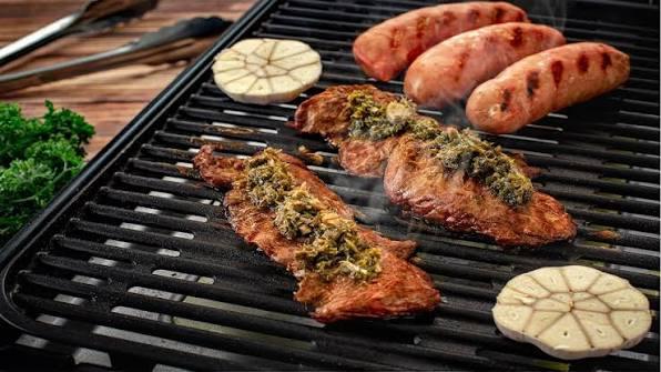 Churrasco + chorizo