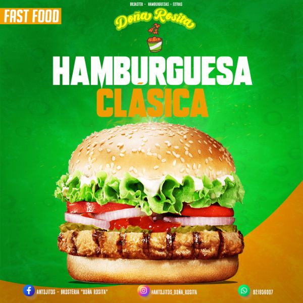 Hamburguesa De Carne