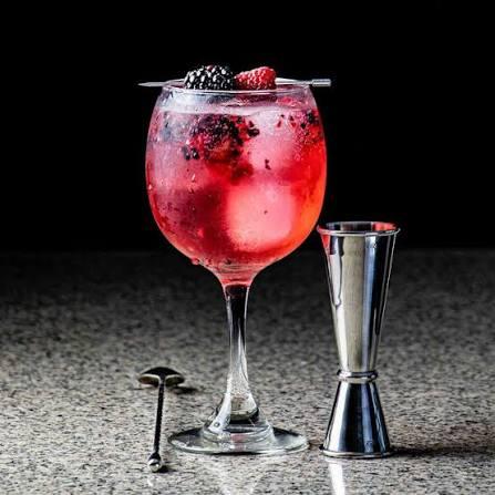 Gin de frutos rojos