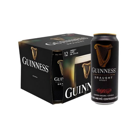 Cerveza Guinness Draught lata 440 ML