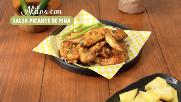 Alitas Piña Picante