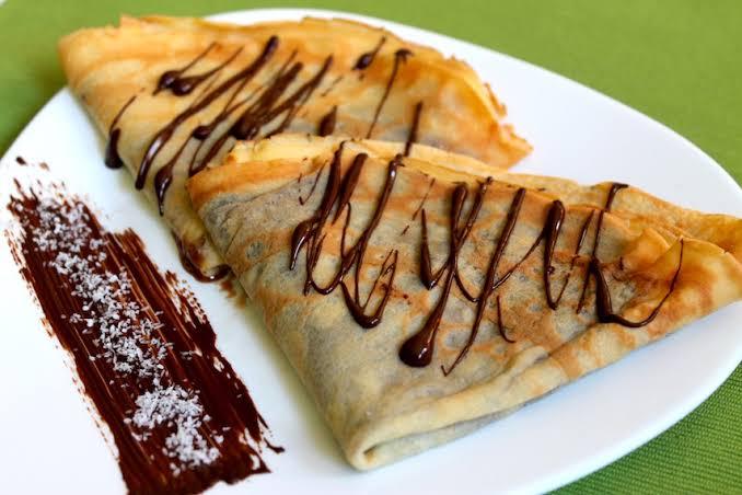 Crepes con nutella