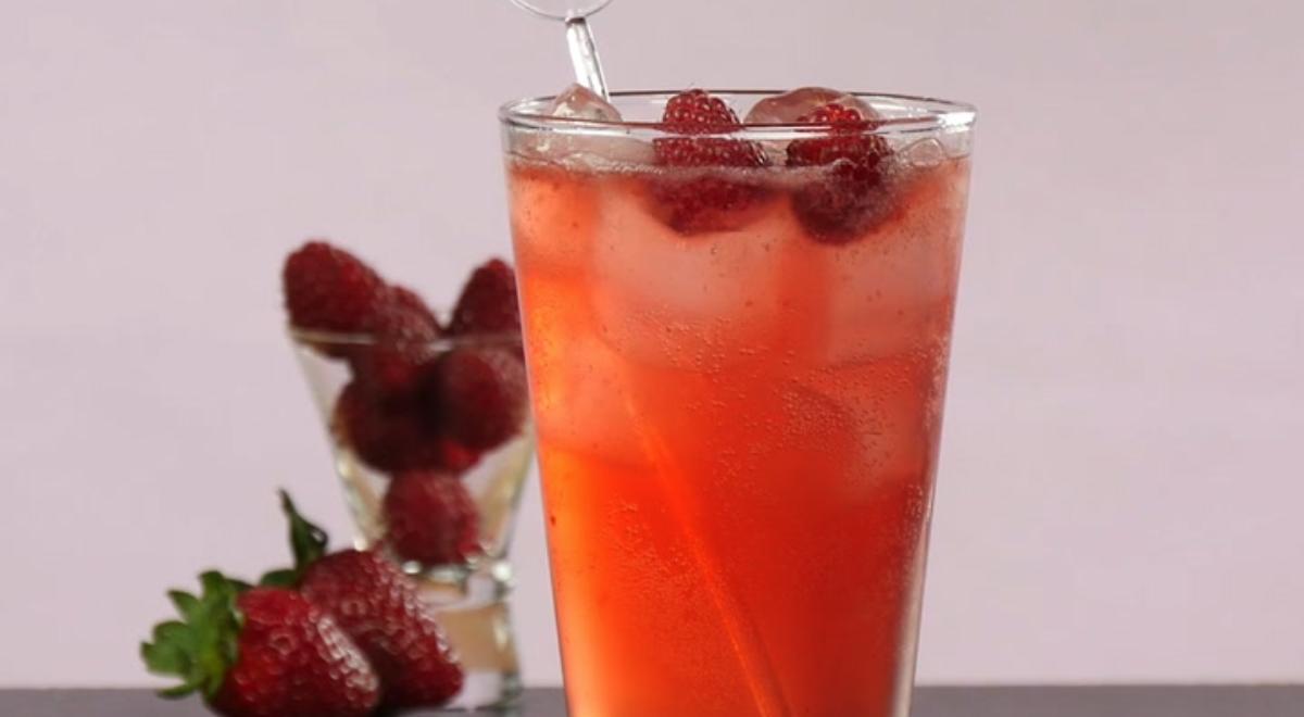 Chilcano de frutos rojos