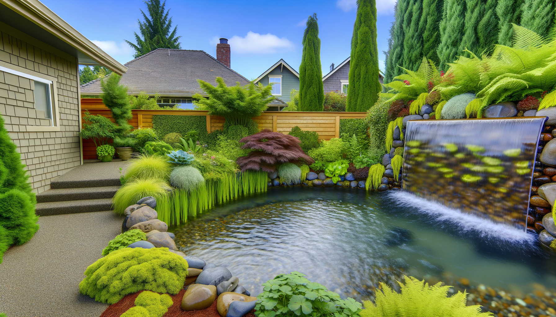 Cover for Splash into Serenity: Discover Blissful Water Features for McMinnville Backyards