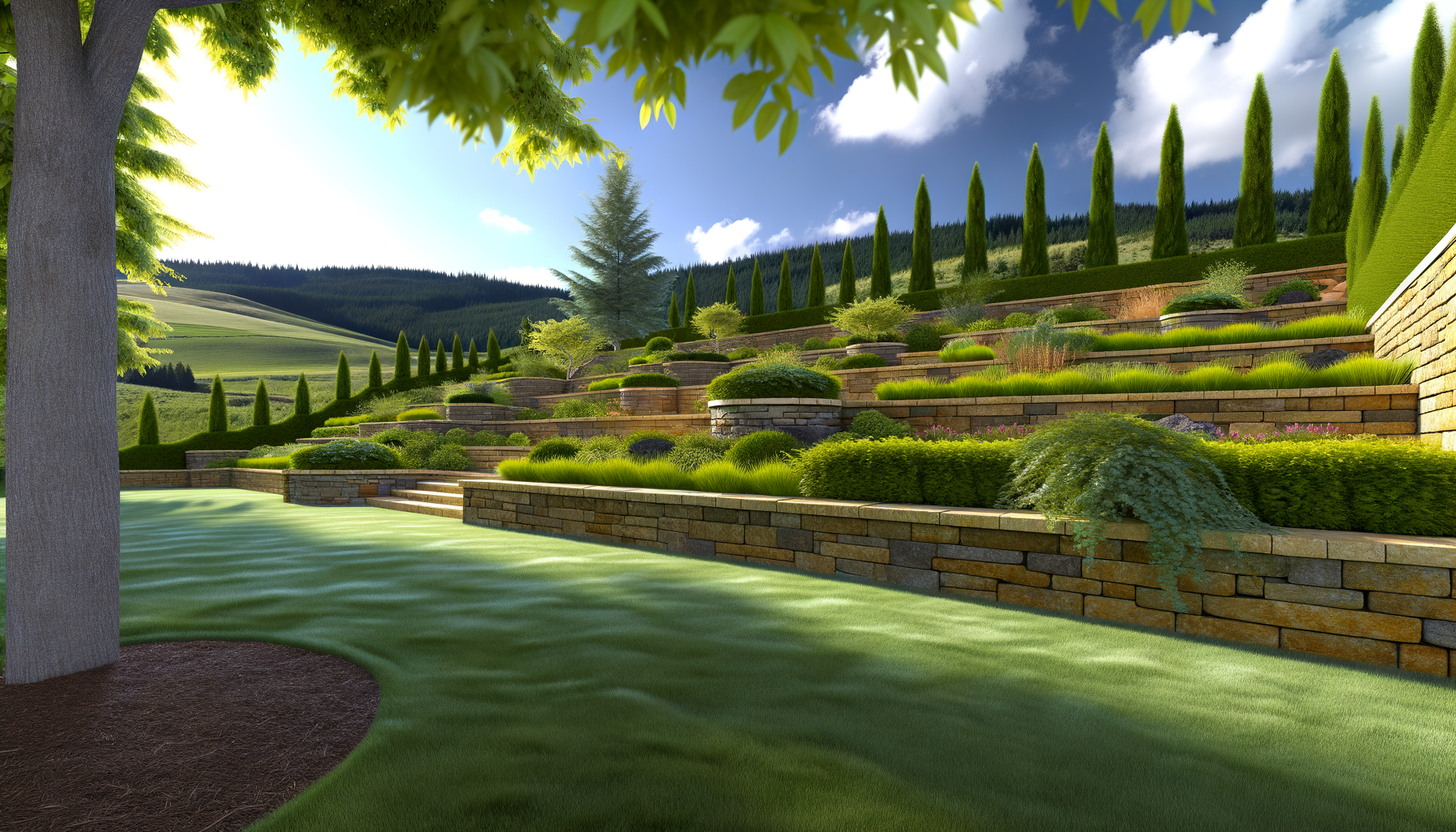 Cover for Build Beauty on a Slope: McMinnville's Guide to Retaining Walls That Wow
