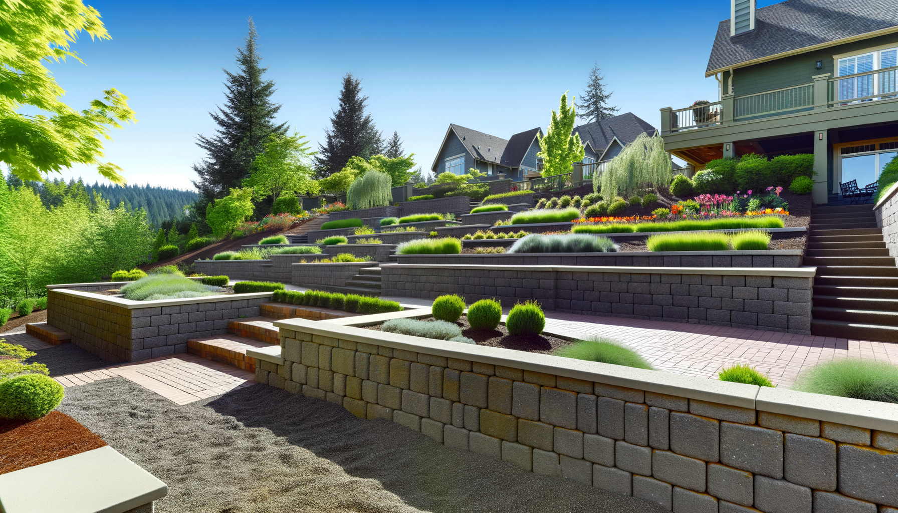 Image for Designing Retaining Walls on a Slope