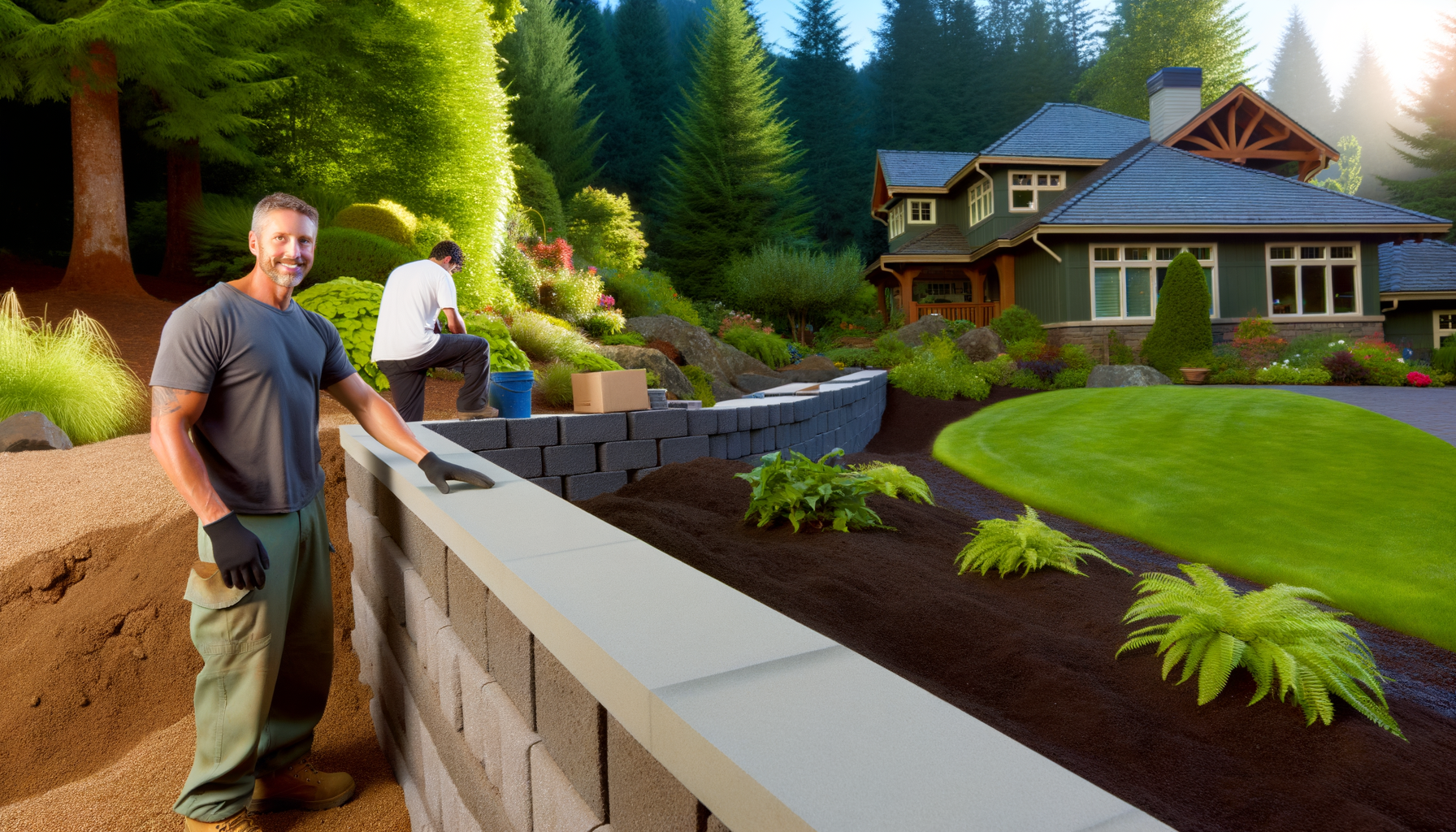 Image for DIY vs. Hiring a Professional Retaining Wall Contractor