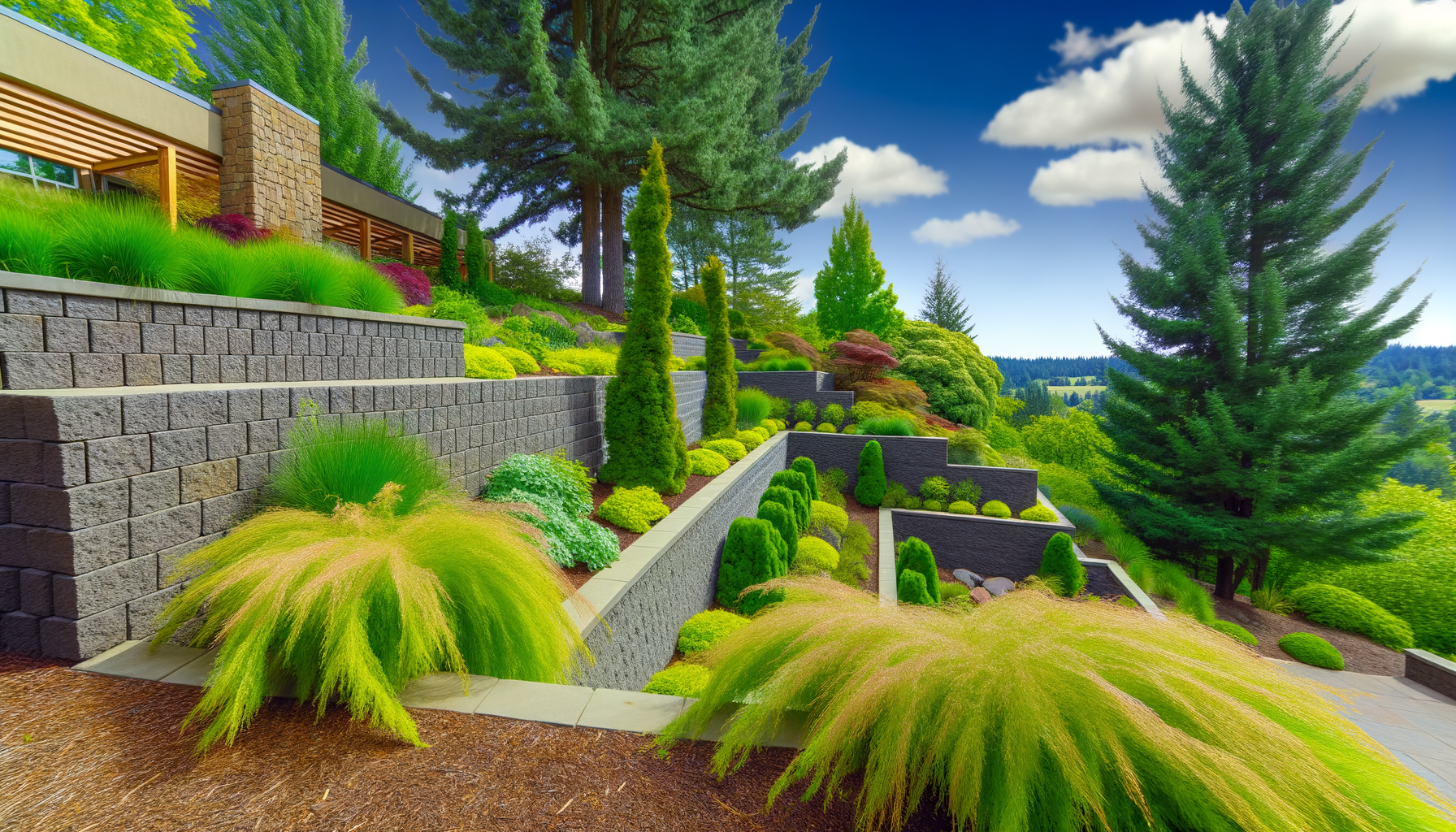 Cover for Elevate Natures Canvas: Crafting Oregons Terraced Masterpieces with Retaining Walls
