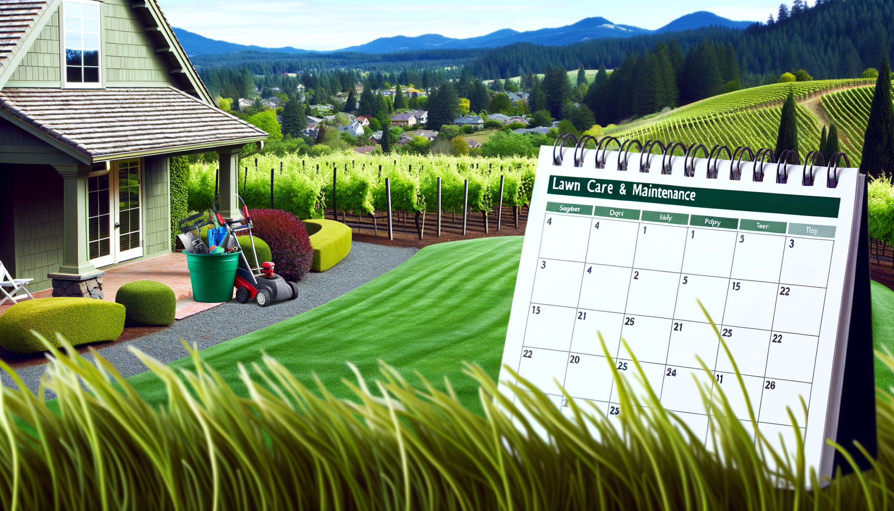 Image for Understanding the Oregon Lawn Care Calendar