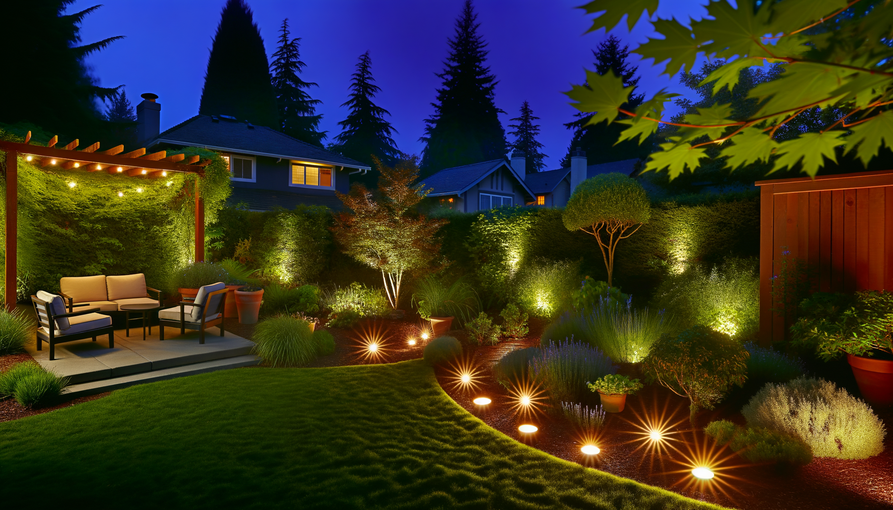 Cover for Illuminate Your Nights: Transform McMinnville Gardens with Dazzling Outdoor Lighting