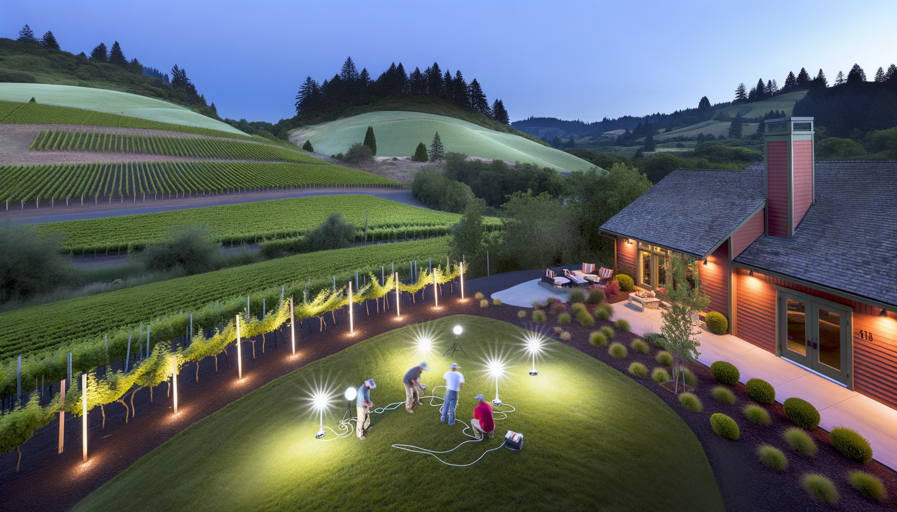 Image for DIY vs Professional Outdoor Lighting Installation