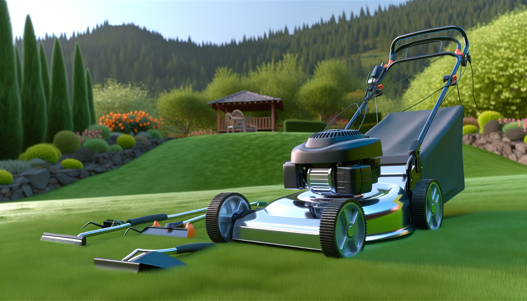 Image for Essential Lawn Care Tools and Materials