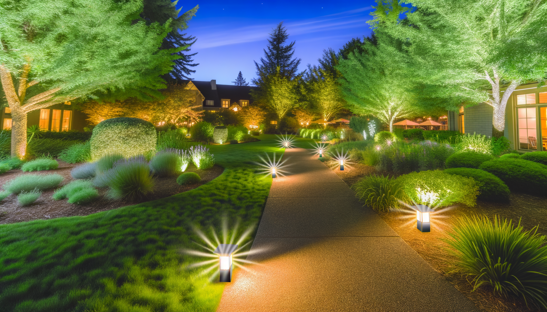 Cover for Illuminate Your Evenings: The Ultimate Guide to Outdoor Lighting in Yamhill County