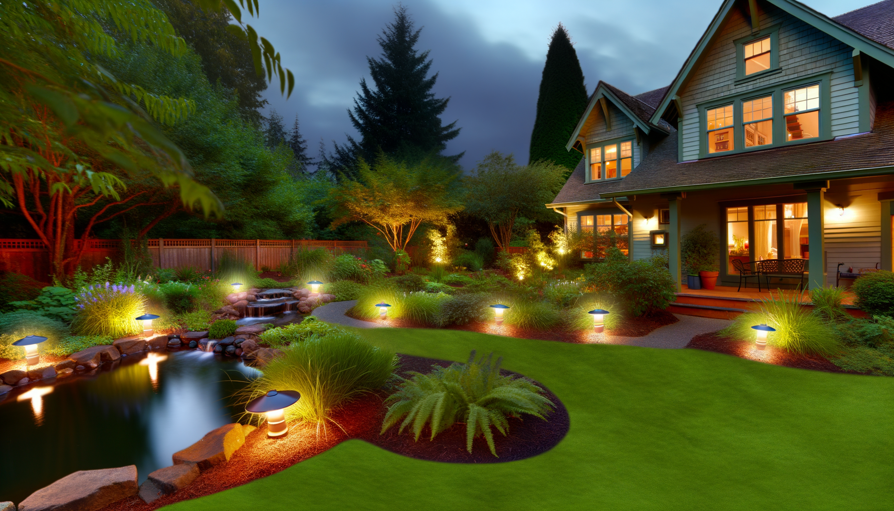 Image for The Magic of Outdoor Lighting