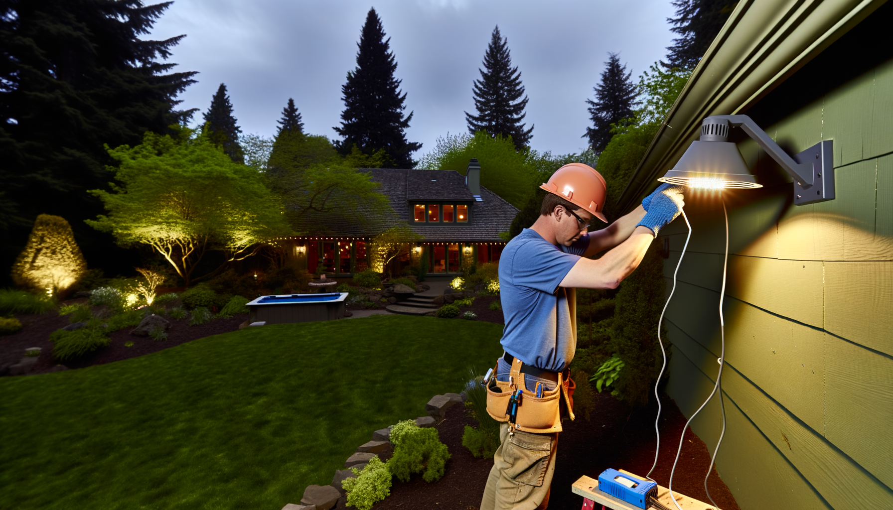 Image for DIY vs Professional Outdoor Lighting Installation