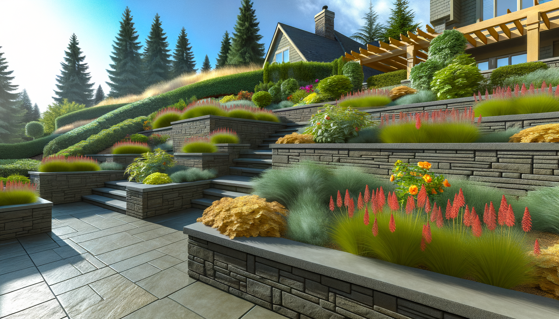 Cover for Retaining Wall Wonders: Transforming McMinnville Slopes with Style and Stability